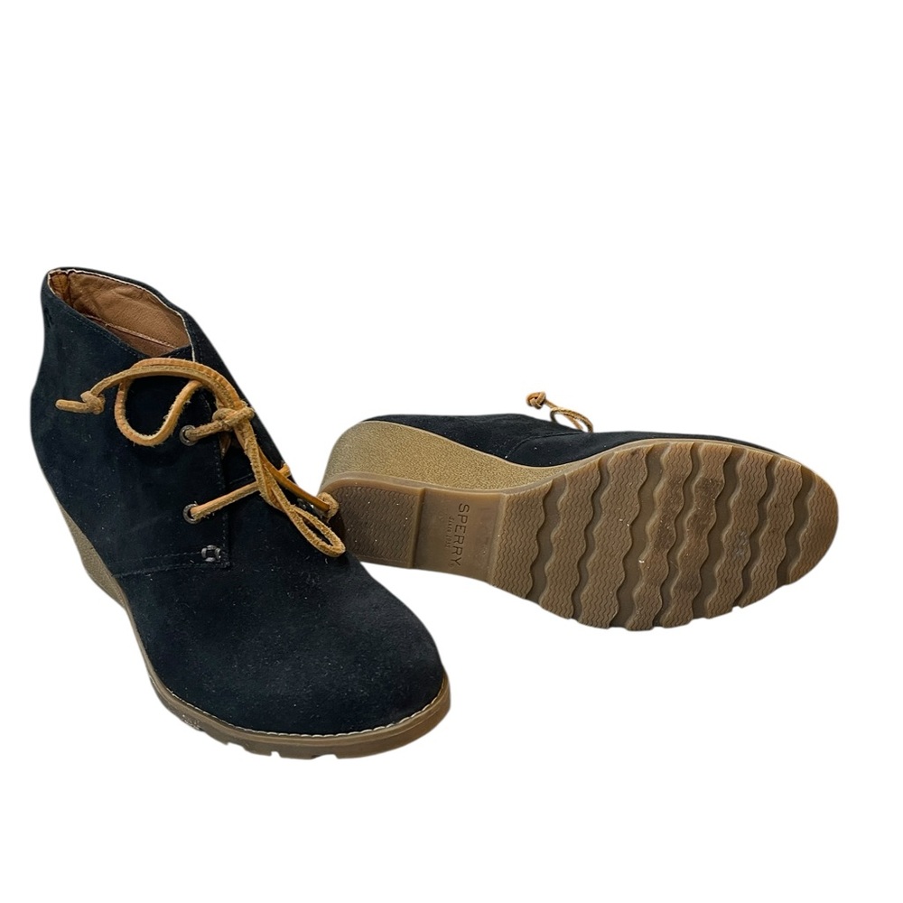 Sperry Women's Celeste Prow Wedge Ankle Booties Shoes